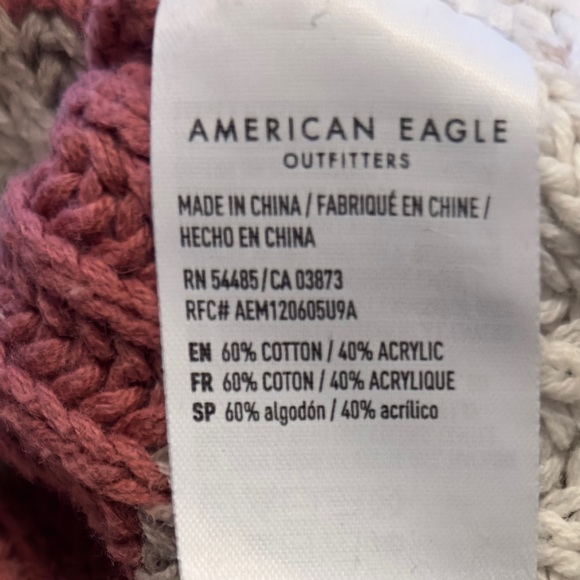American eagle stripped cropped sweater - Picture 7 of 7